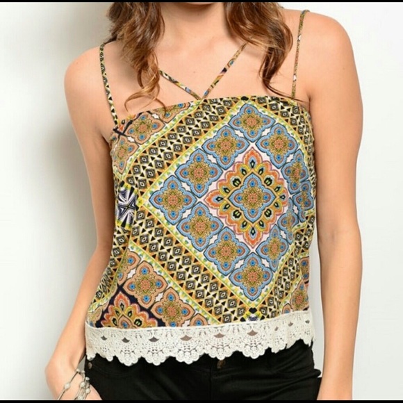 3 Pack Reseller Bundle Geometric Print Tank - Picture 2 of 3